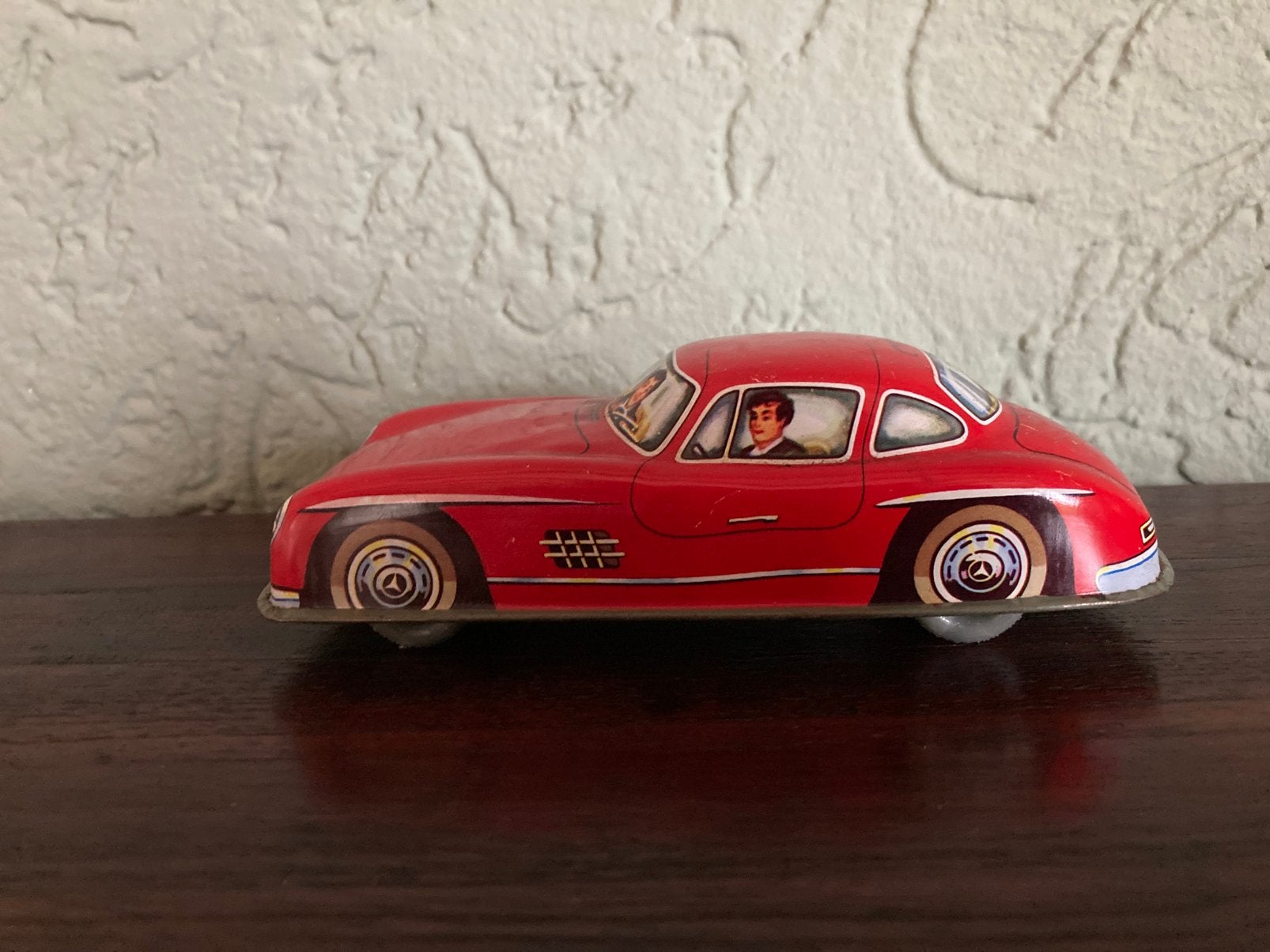 Leuke Retro Blikken Mercedes-Benz 300 SL Gullwing, Ophalen of Verzenden, Gebruikt