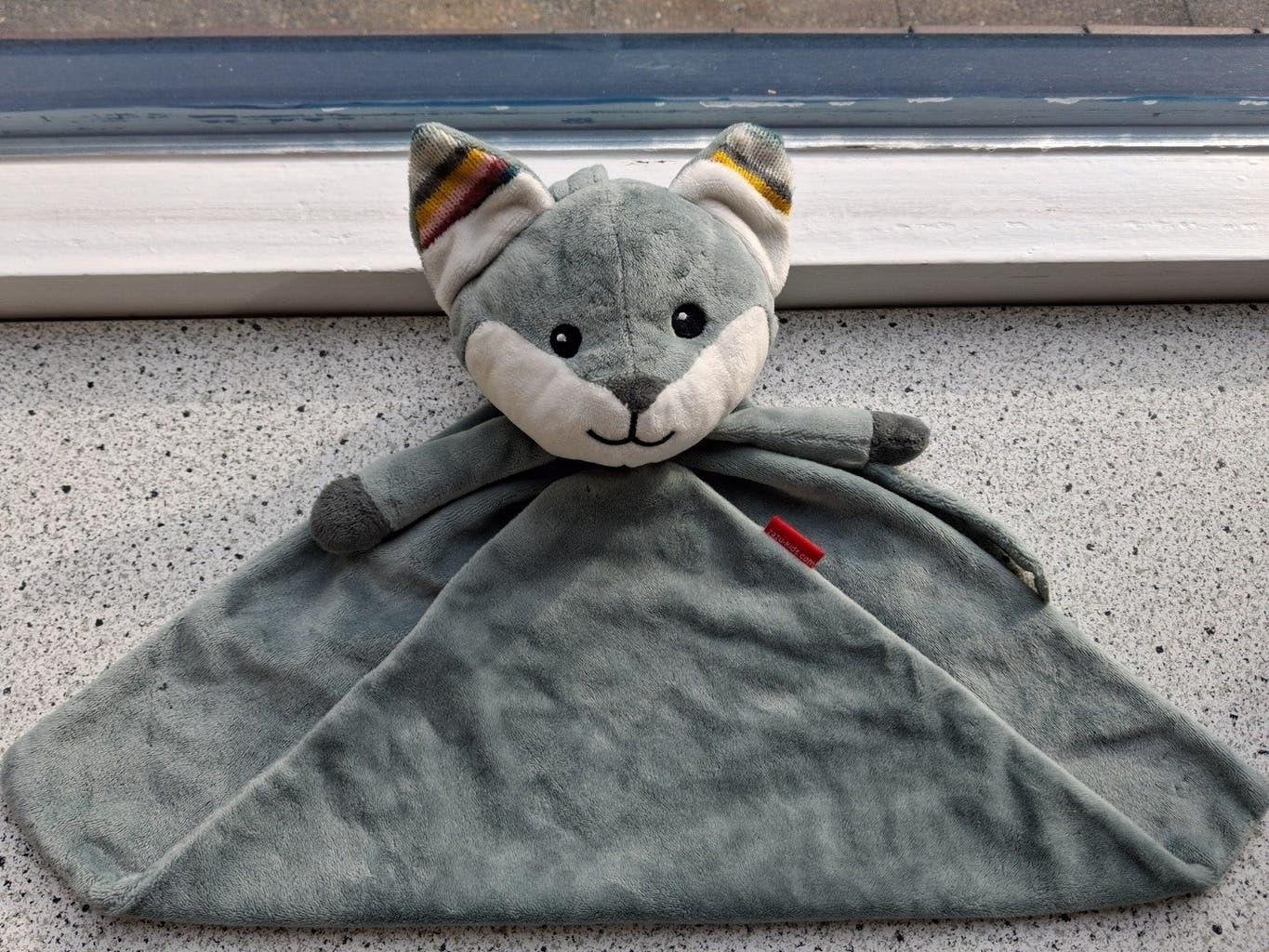 Knuffeldoek Vos Felix Robin Wasbeer ZAZU hartslagknuffel, Met geluid, Ophalen of Verzenden, Zo goed als nieuw, Middelgroot (20 tot 80 cm)
