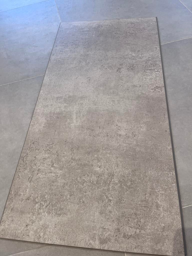 Vivafloors click pvc tegels beton look, Ophalen, Kunststof, 50 tot 150 cm, Zo goed als nieuw