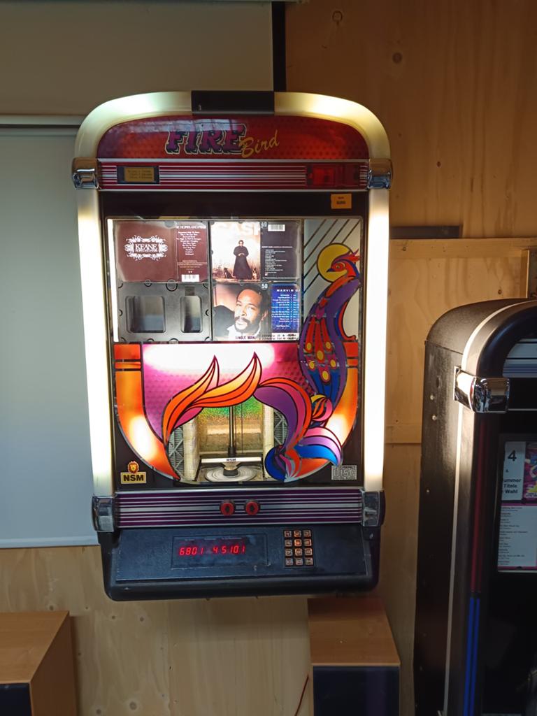 NSM FireBird Jukebox - Klassieke Muziekervaring, Gebruikt, Ophalen of Verzenden, 1970 tot heden, Met singles