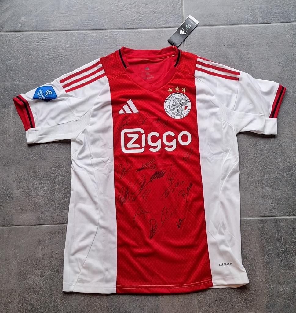 Shirt met originele handtekening Ajax 2025 / 2026 selectie, Verzenden, Nieuw, Ajax, Shirt