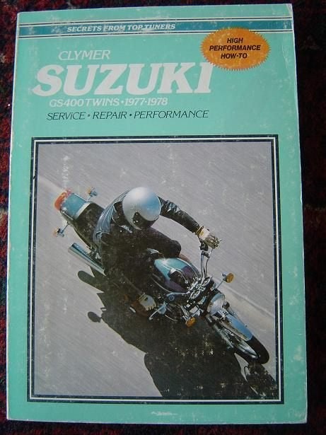 Suzuki GS400 twins 1977 - 1978 werkplaatsboek GS 400, Ophalen of Verzenden, Suzuki