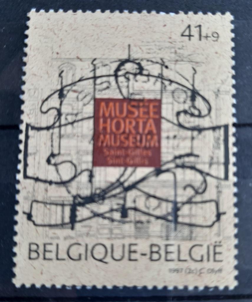 Belg jaar 1997 cob nr 2684 centrale stempel, Ophalen of Verzenden, Gestempeld, Gestempeld
