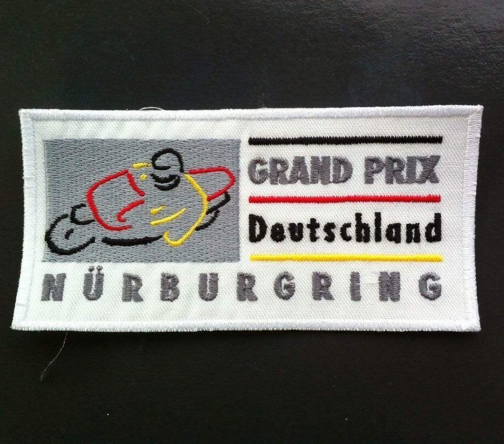 GP. Deutschland Nurburgring patch badge opnaai embleem, Ophalen of Verzenden, Nieuw, Motoren