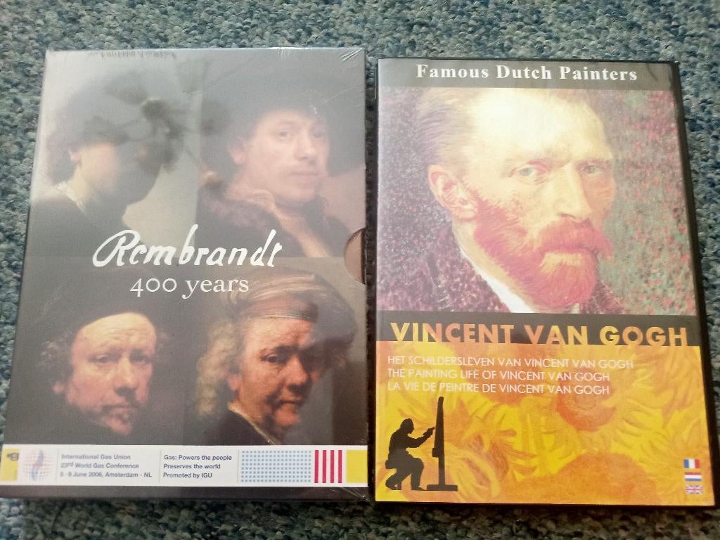 Schilders Rembrandt van Rijn en Vincent van Gogh, Alle leeftijden, Ophalen of Verzenden, Zo goed als nieuw