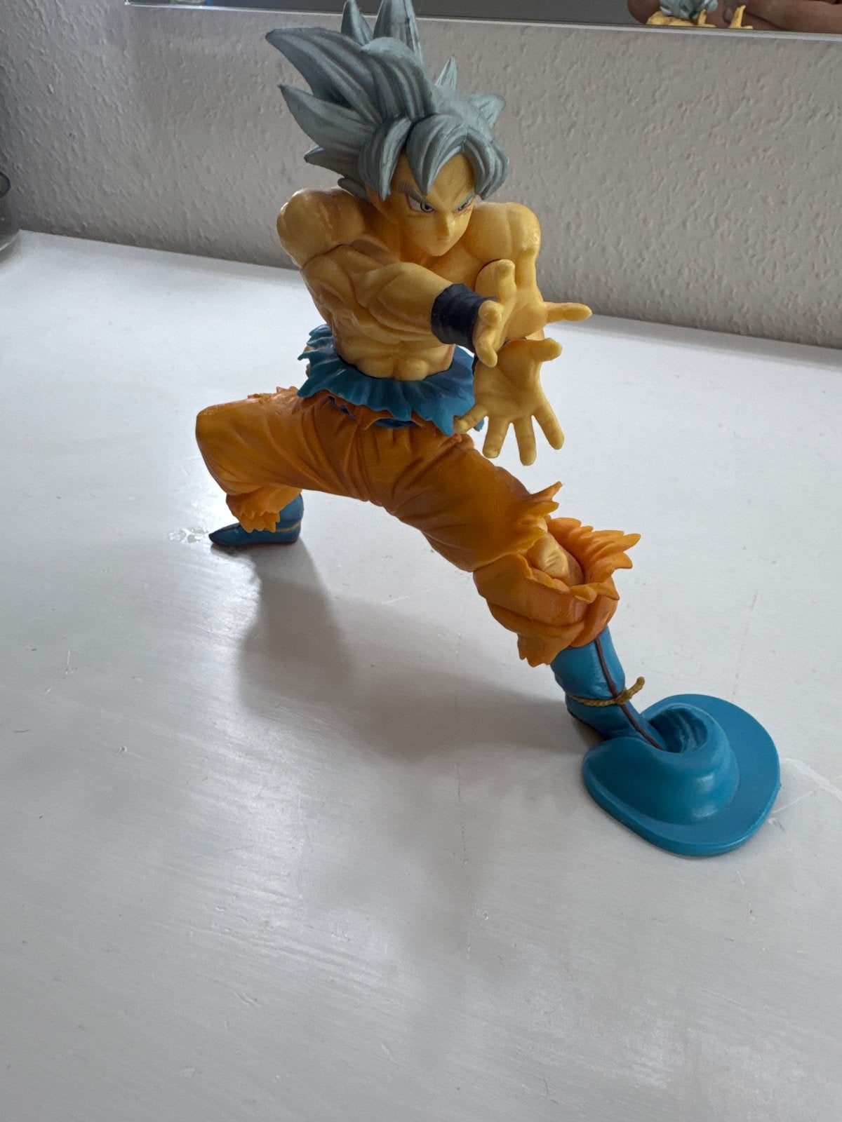 Dragon Ball Z Goku actiefiguur - Ultra Instinct, Ophalen of Verzenden, Zo goed als nieuw