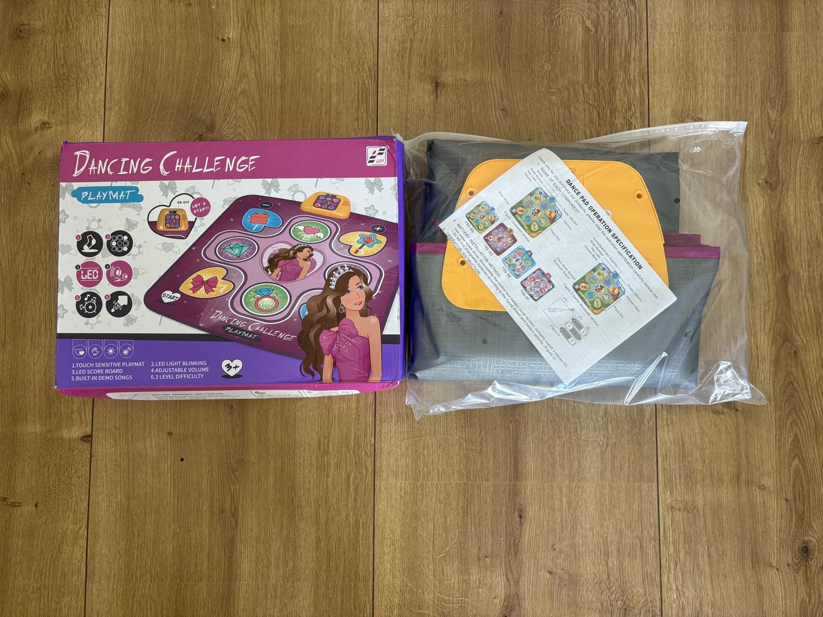 Dancing Challenge Playmat - Dansmat voor Kinderen, Ophalen of Verzenden, Zo goed als nieuw, Jongen of Meisje