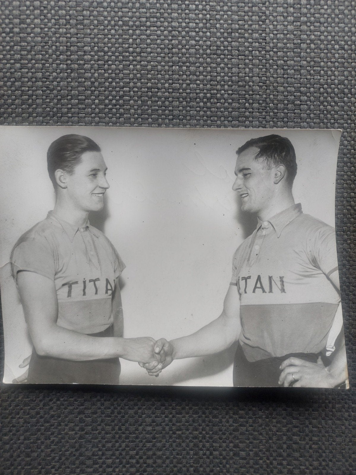 Vintage foto: Arie van Vliet Olympisch kampioen 36, Verzenden, Voor 1940