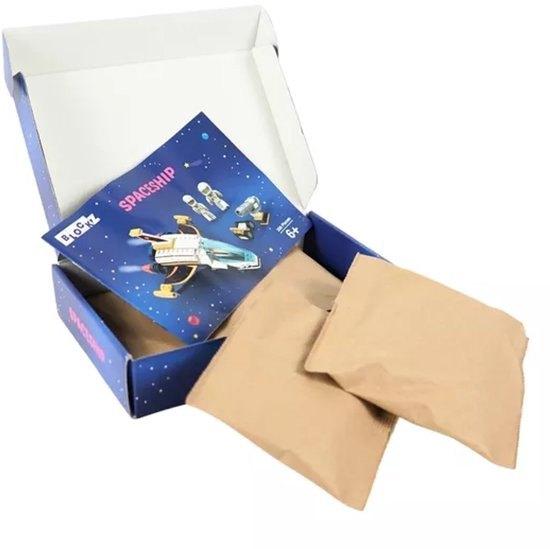 Blockz Spaceship - Voor Kinderen   Bouwstenen - Bouwpakket, Ophalen of Verzenden, Nieuw