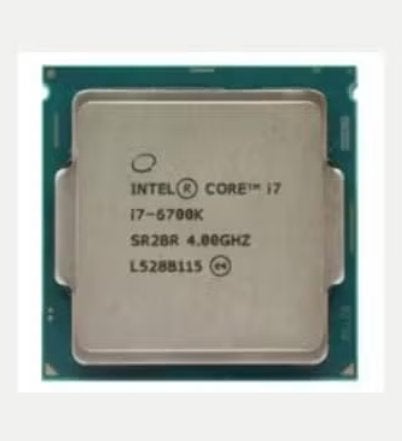 Intel Core i7 6700K 4,0 GHz Processor met Socket LGA 1151, Ophalen of Verzenden, Gebruikt, 4 Ghz of meer