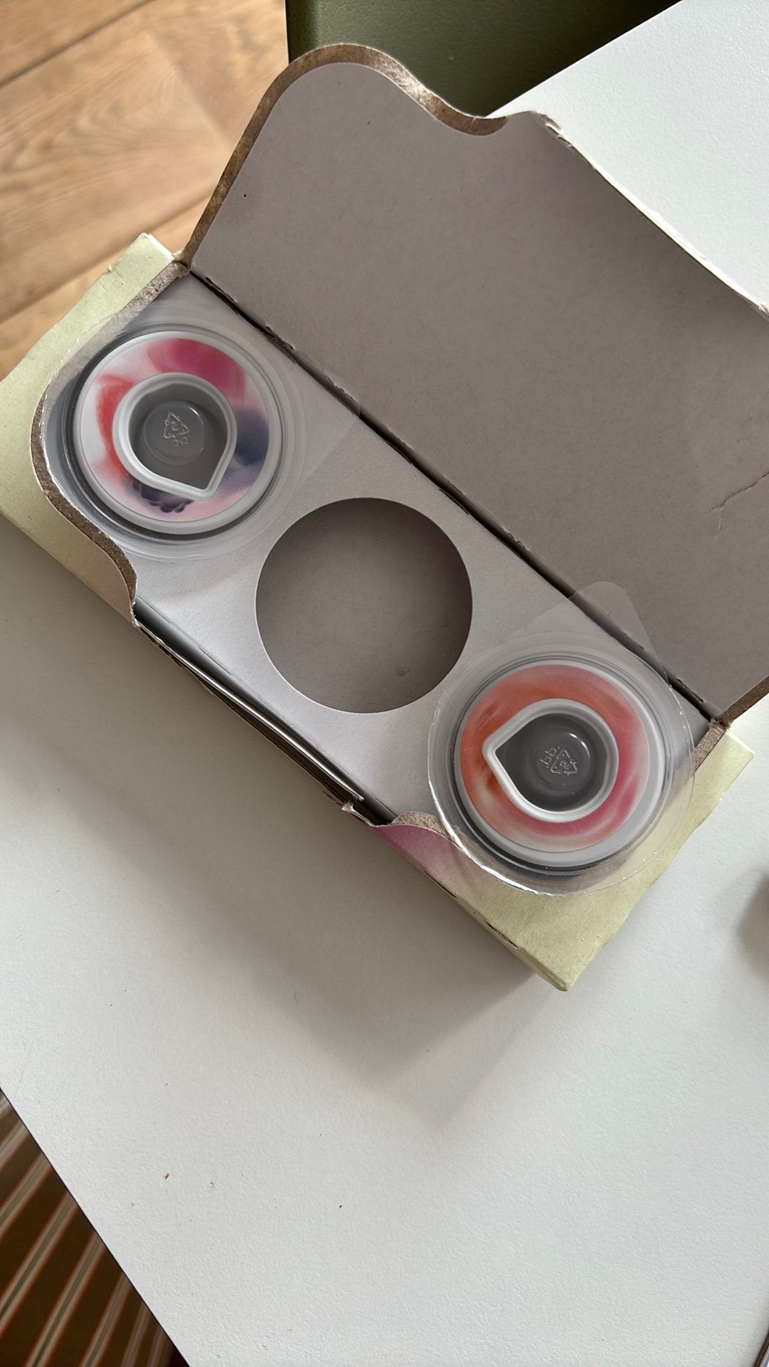 Air up pods, 2 stuks, Sport en Fitness, Bidons, Ophalen, Zo goed als nieuw
