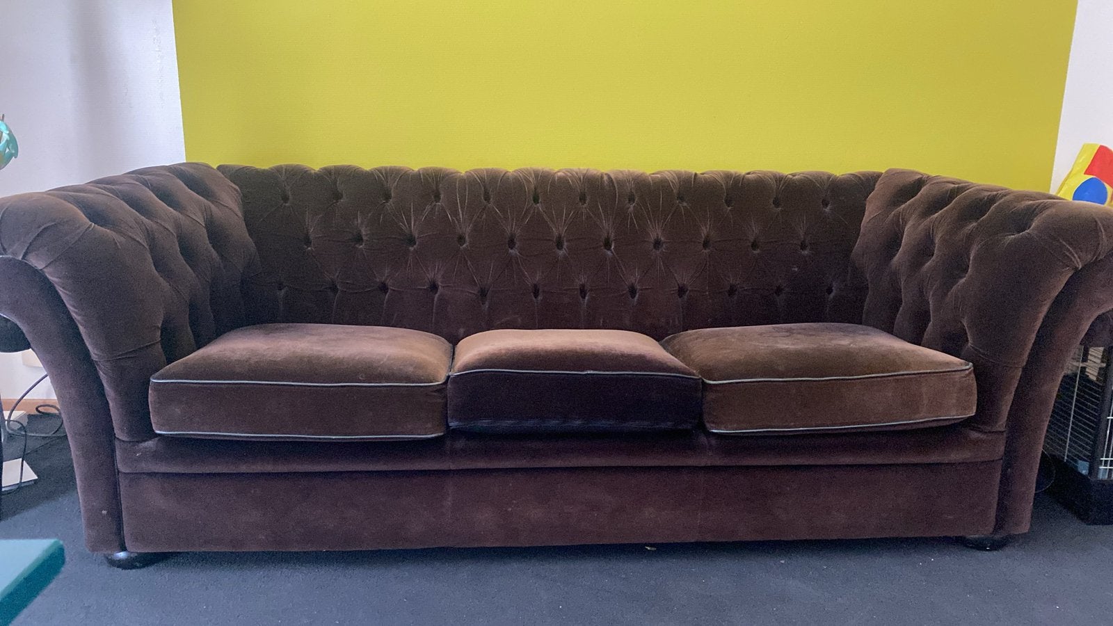 Chesterfield Stijl ( geen originele), Ophalen, Gebruikt, 75 tot 100 cm, Minder dan 150 cm