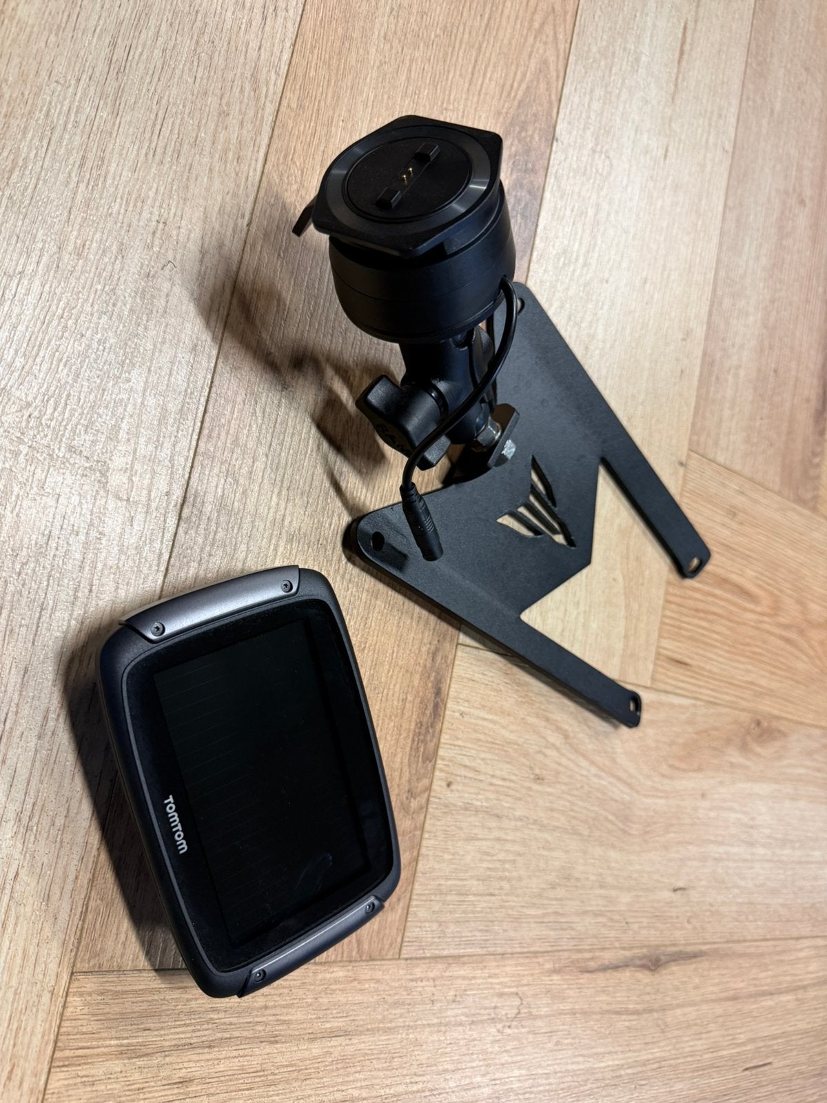 TomTom Rider 500 Compleet Actieve Houder RAM Mount Garmin, Motoren, Verzenden, Zo goed als nieuw