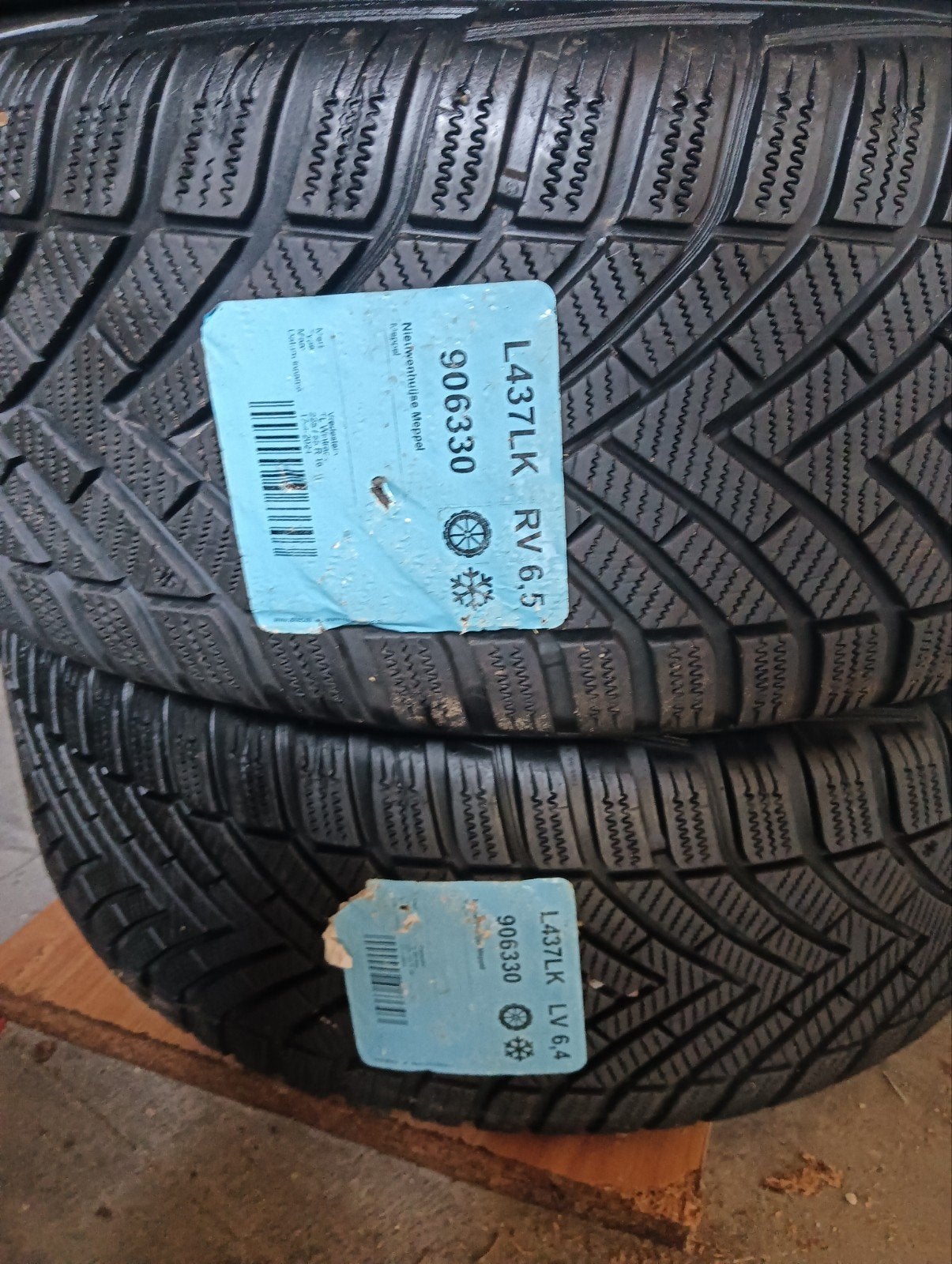 Winterbanden voor Volvo V60 1.6 T4 - 225/55/R16, Auto-onderdelen, Ophalen, 16 inch, Winterbanden, 225 mm