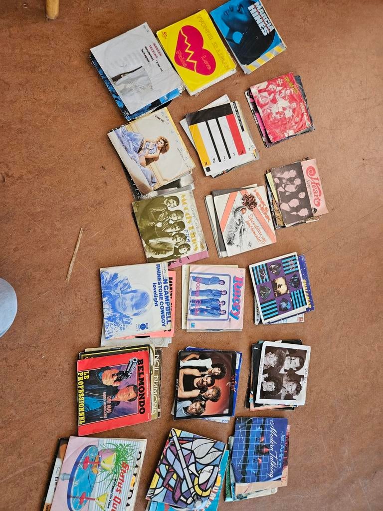Ruim 150 singles, Cd's en Dvd's, Vinyl Singles, Ophalen of Verzenden, Gebruikt, Pop, Single