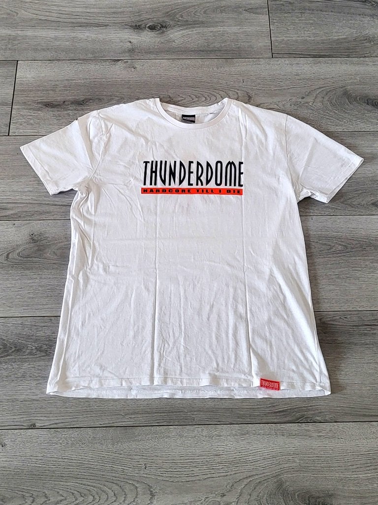 Thunderdome Shirt ( ID&T / Hardcore / Gabber / Terror ), Ophalen of Verzenden, Zo goed als nieuw, Overige maten, Wit