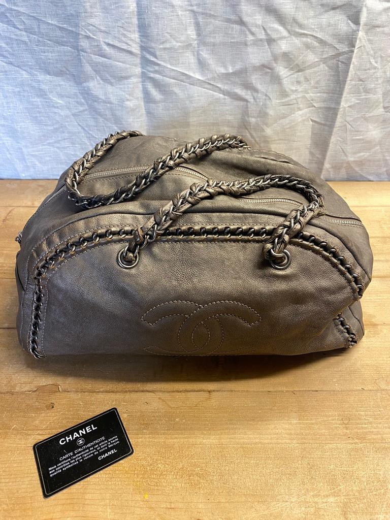 chanel bowling tas certificaat echtheid aanwezig, Ophalen, Zo goed als nieuw, Overige kleuren, Handtas