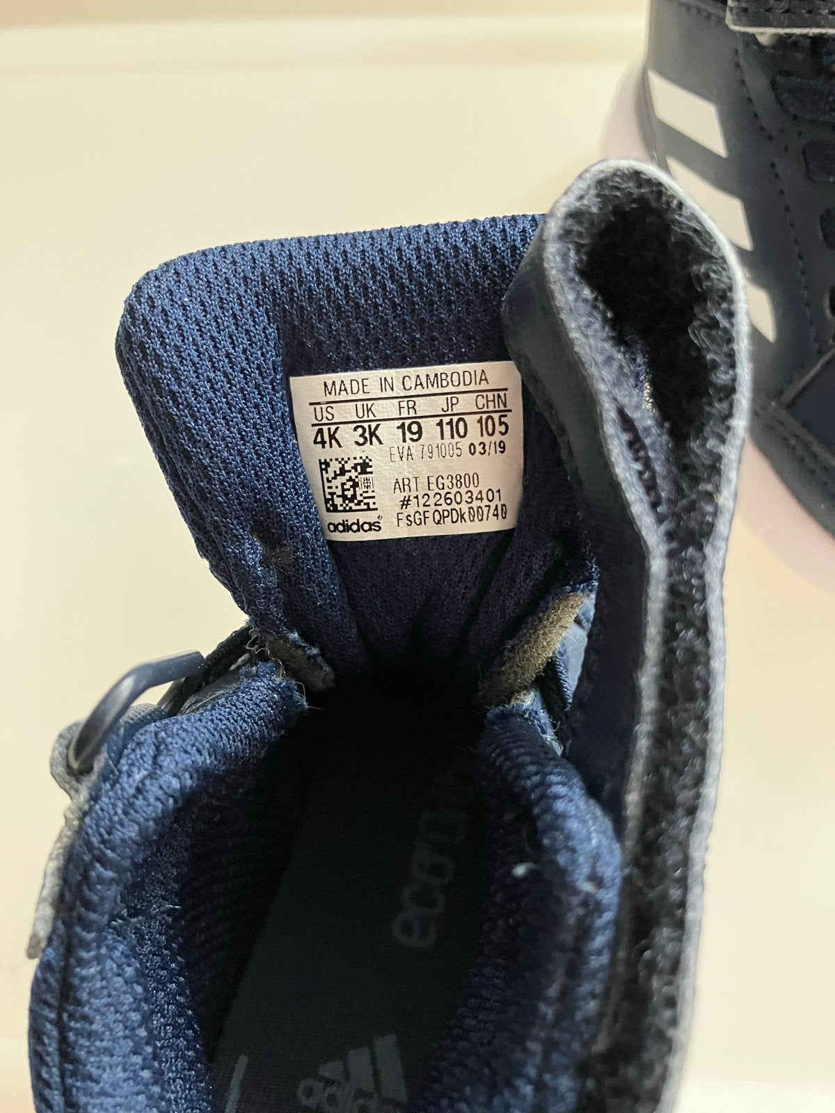 Adidas babyschoentjes maat 19 - zo goed als nieuw, Ophalen of Verzenden, Zo goed als nieuw, Jongetje of Meisje, Schoentjes