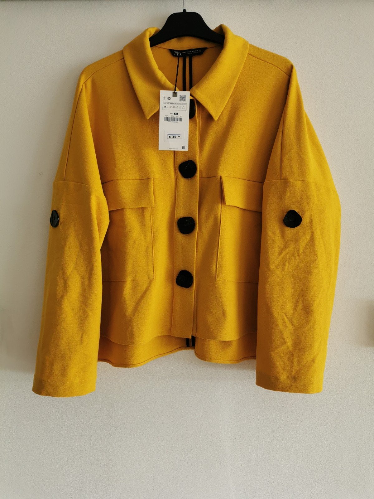 ZARA jasje mt. M/L, Maat 38/40 (M), Verzenden, Zara, Geel