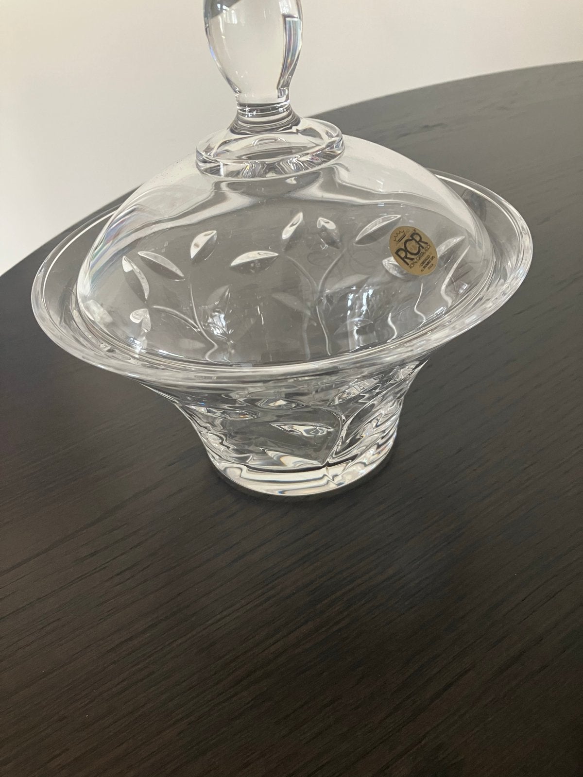 RCR Crystal Bonbonnière met Deksel - Italiaans Kristal, Ophalen