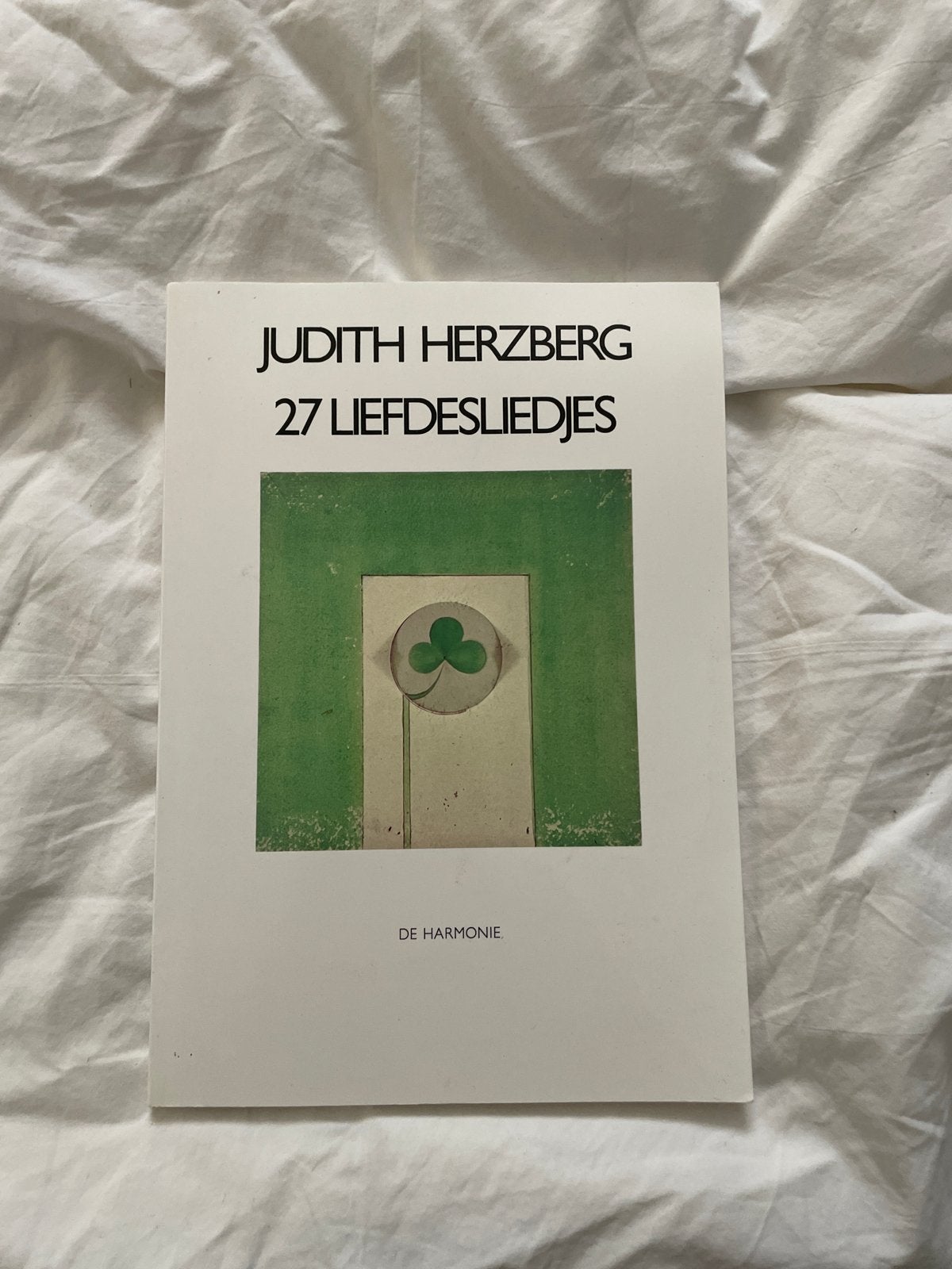 Judith Herzberg - 27 Liefdesliedjes (De Harmonie), Ophalen of Verzenden, Gelezen, Eén auteur