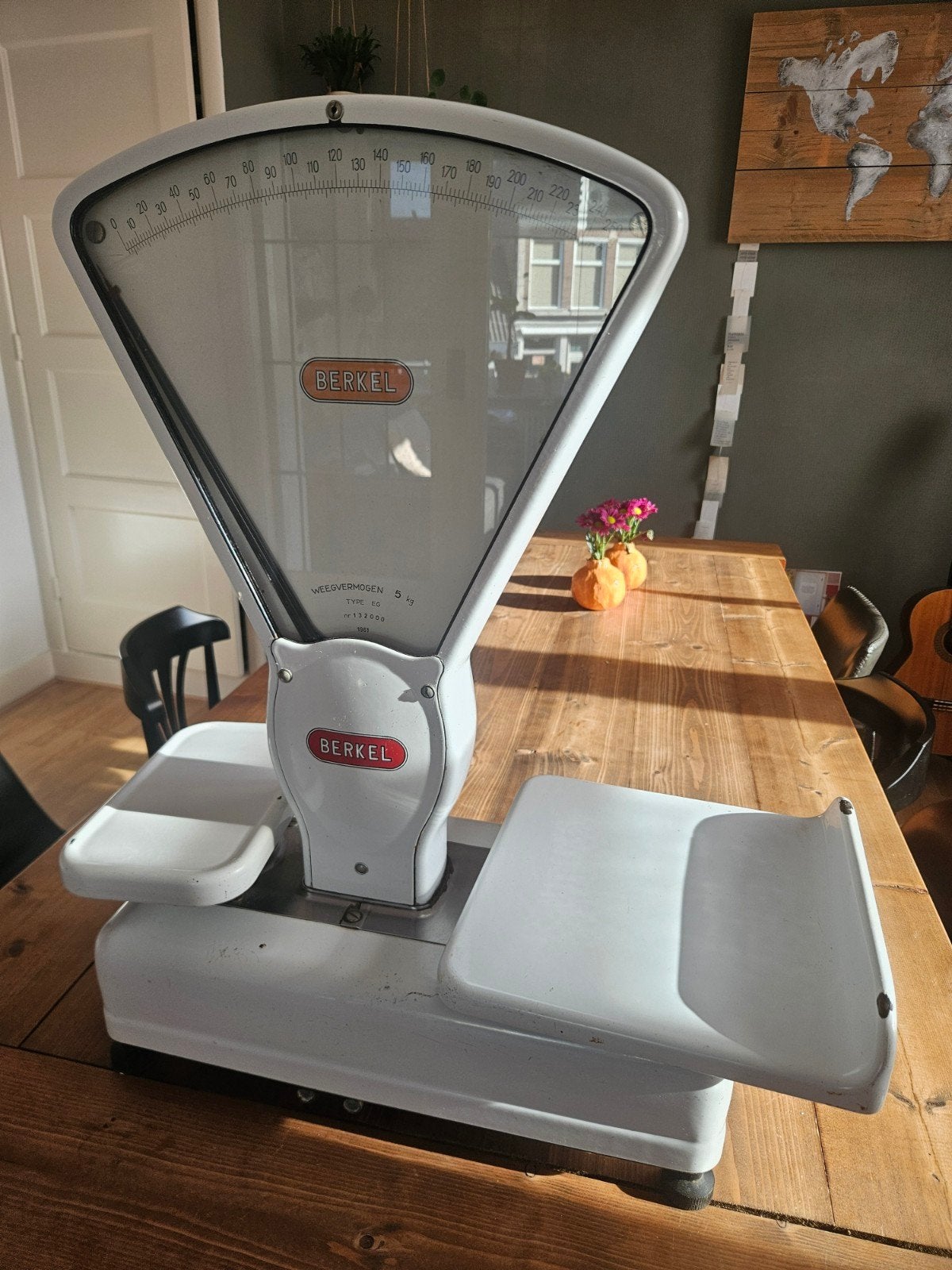 Vintage Berkel Weegschaal - Type EG, 5 kg, uit 1961, Ophalen