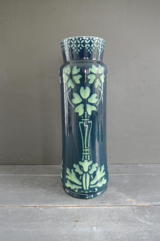 Art Nouveau vaas Charles Catteau Boch La Louvière K 720, Antiek en Kunst, Antiek | Vazen, Ophalen of Verzenden