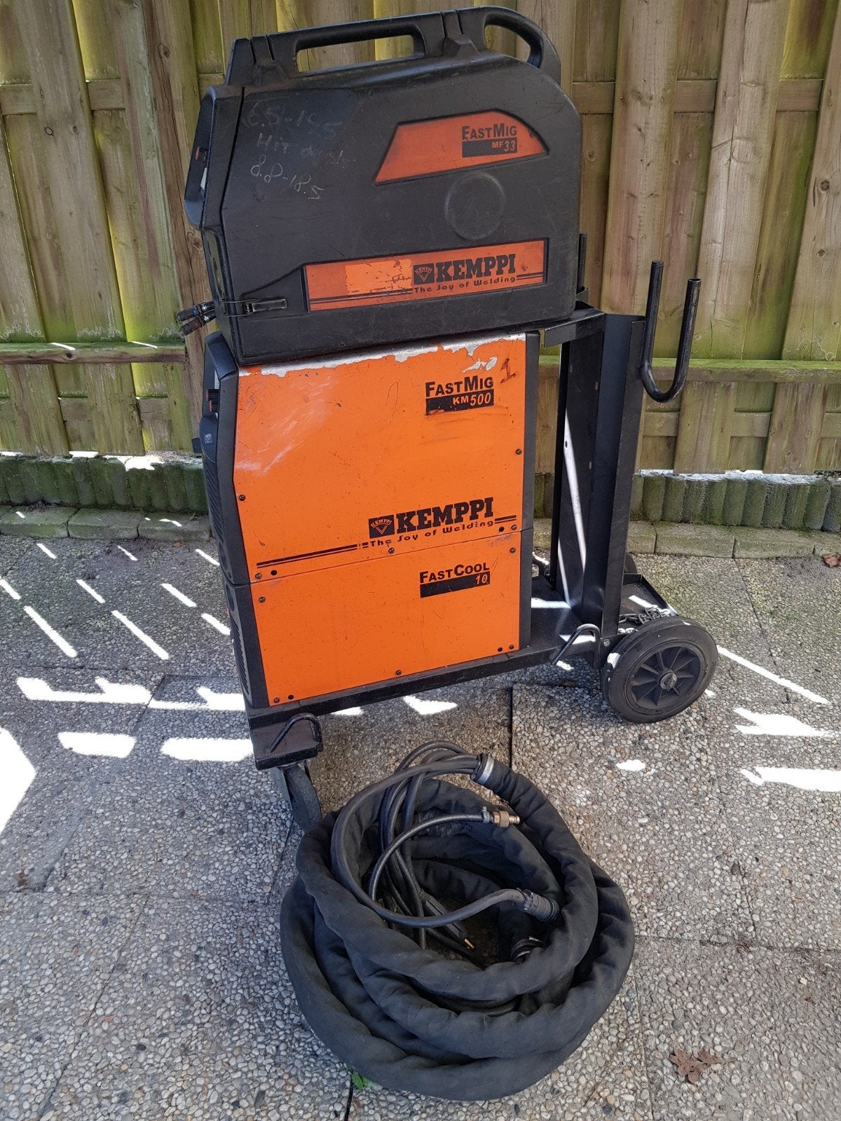 Kemppi fastmig km500, Ophalen, 250 ampère of meer, Co2