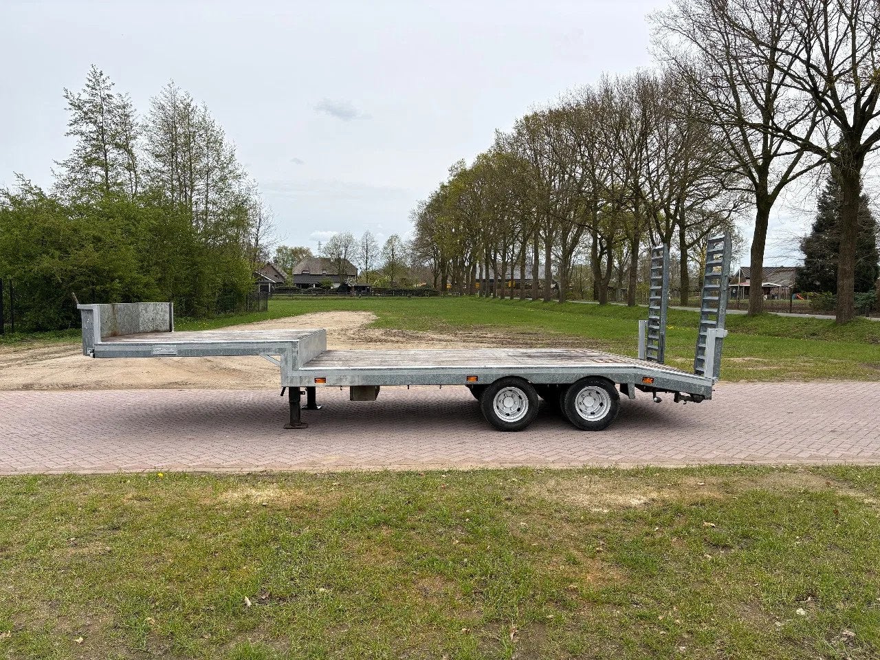 VELDHUIZEN be oplegger 5.2 ton Hydro-Stopp (bj 2008), Overige brandstoffen, Origineel Nederlands, Bedrijf, Aanhangers en Opleggers