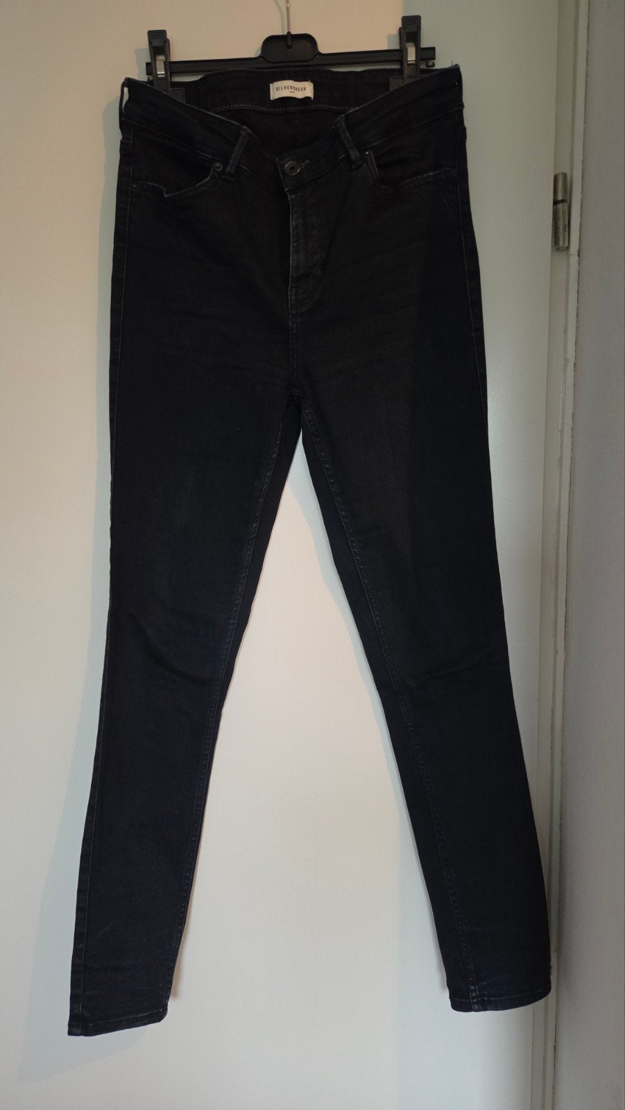 Donkerblauwe Silvercreek damesjeans, Verzenden, Zo goed als nieuw, Blauw, W30 - W32 (confectie 38/40)