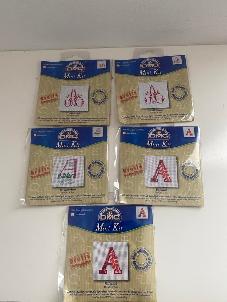 DMC Mini Kit borduurpakketjes, Ophalen, Nieuw, Handborduren, Borduurpakket