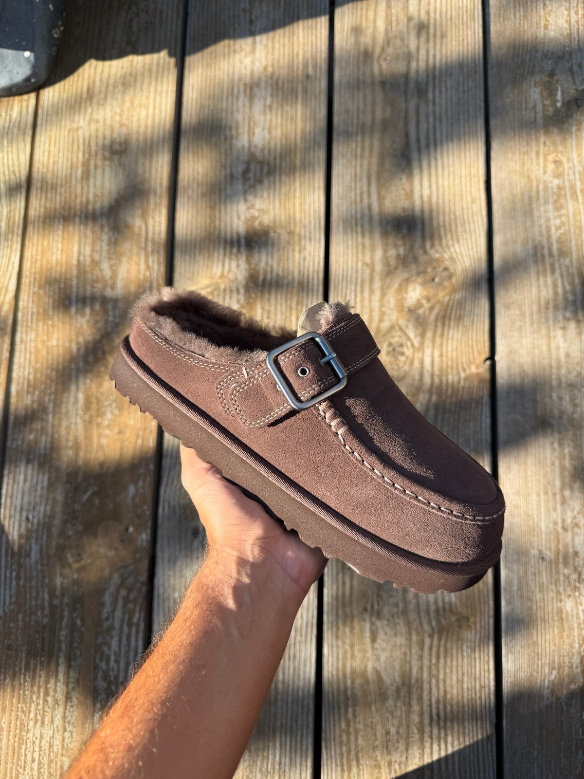 UGG Goldenstar Evelina-Klomp - maat 40, Ophalen of Verzenden, Nieuw, Bruin, Instappers