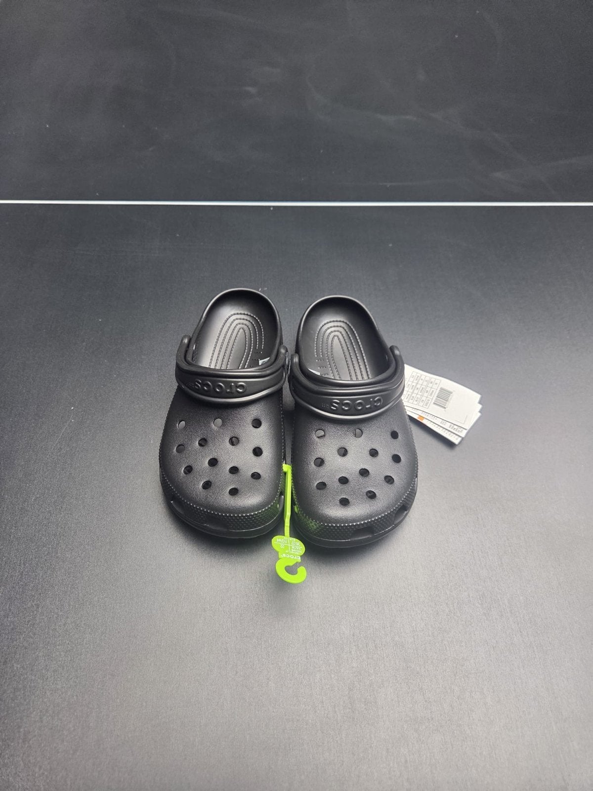 Crocs Classic Zwart Maat 36/37 Nieuw met Label, Verzenden, Nieuw, Zwart, Slippers