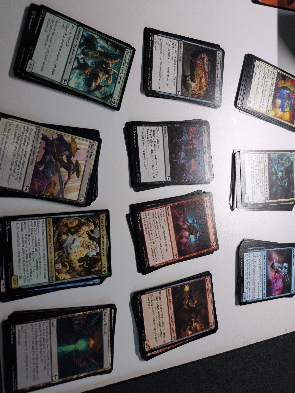 Magic the Gathering: Teenage Mutant Ninja Turtles Commander, Hobby en Vrije tijd, Ophalen of Verzenden, Zo goed als nieuw, Speeldeck