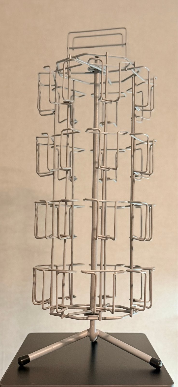 Vintage draaibaar kaartenrek - display - 4 stuks, Ophalen