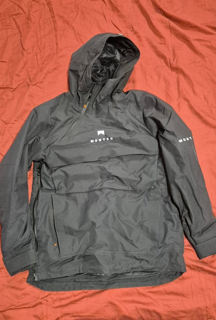 Montec ski-jas / snowboardjas - Zwart - Maat L, Maat 52/54 (L), Montec, Ophalen of Verzenden, Zo goed als nieuw