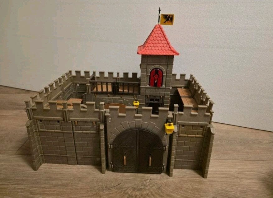 Playmobil kasteel huis vintage verzameling 3455 ridder, Kinderen en Baby's, Speelgoed | Playmobil, Ophalen of Verzenden, Gebruikt