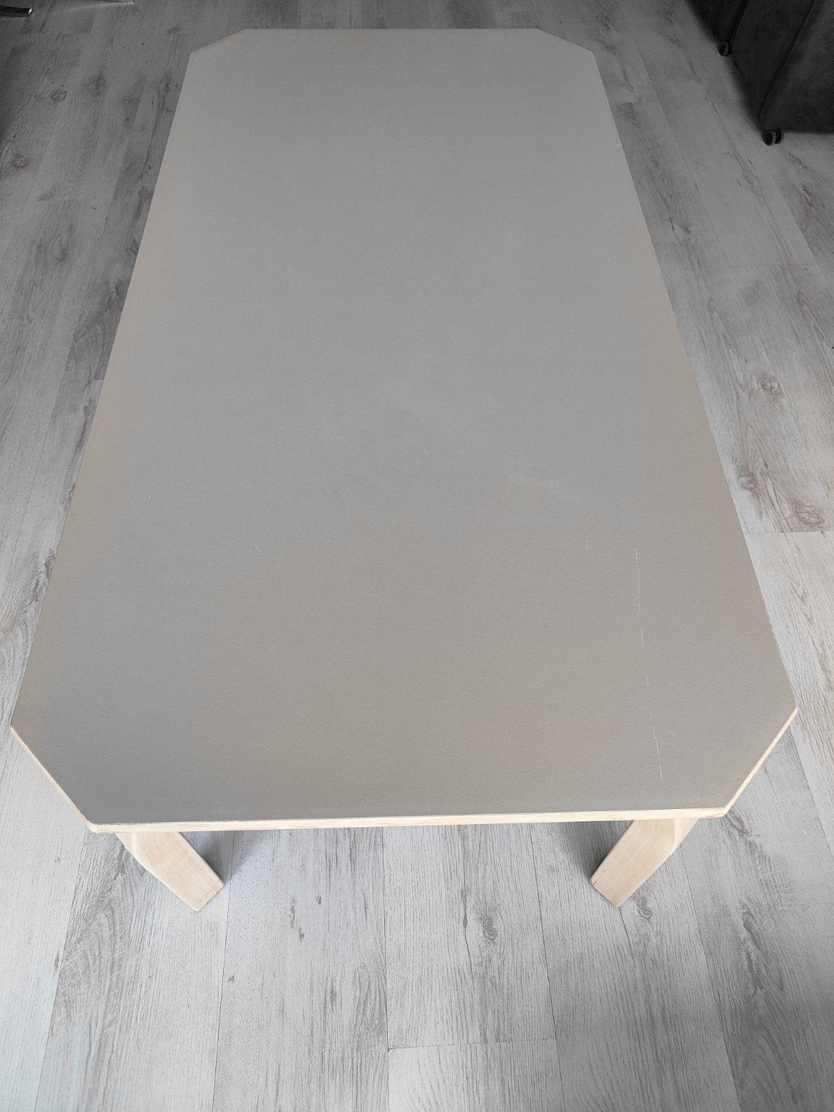 IKEA KRAGSTA Salontafel 121x61 cm - met berken poten, Ophalen, Gebruikt, 100 tot 150 cm, Modern, Scandinavisch