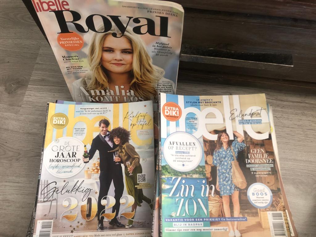 Libelle tijdschriften uit 2022 + Royal Special, Ophalen of Verzenden, Zo goed als nieuw, Damesbladen