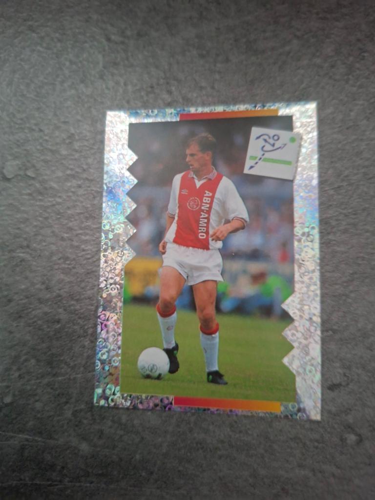 Panini sticker Voetbal 96. Speler Ronald de Boer Ajax., Hobby en Vrije tijd, Verzenden, Zo goed als nieuw, Sticker