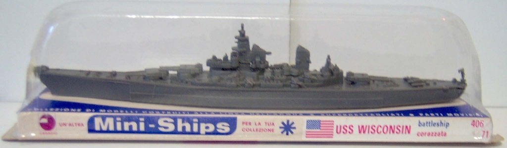 Casadio Italië USS Wisconsin Battleship WW11 Schaalmodel, Ophalen of Verzenden, Marine, Amerika, Miniatuur of Beeldje