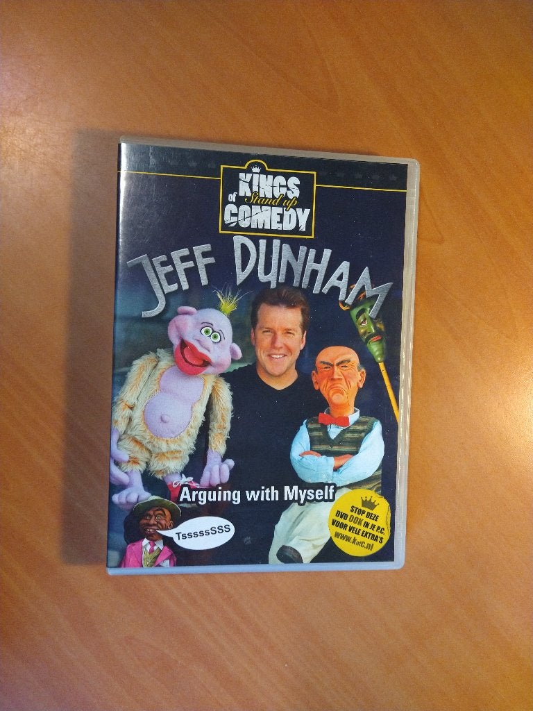 DVD Jeff Dunham. Arguing with Myself, Cd's en Dvd's, Alle leeftijden, Ophalen of Verzenden, Zo goed als nieuw, Romantische komedie