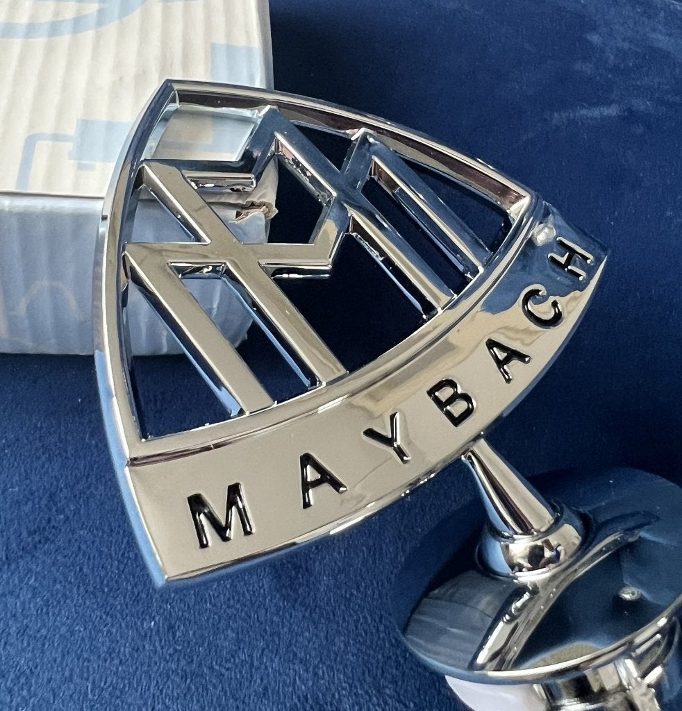 MERCEDES BENZ MAYBACH STER RVS CHROME ONGELOFELIJK MOOI !!, Ophalen of Verzenden, Mercedes-Benz, Motorkap