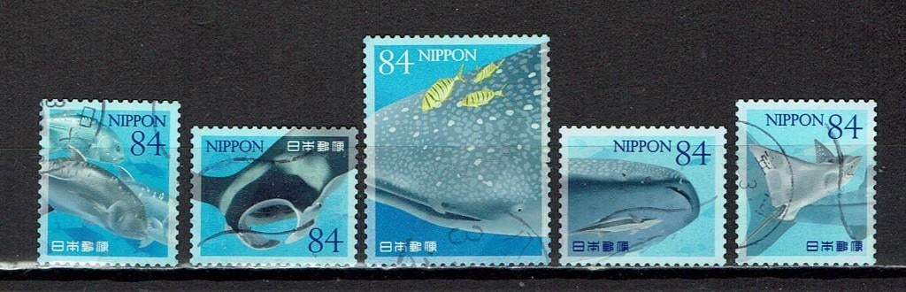postzegels Japan zeeleven  (2021), Ophalen of Verzenden, Gestempeld, Oost-Azië