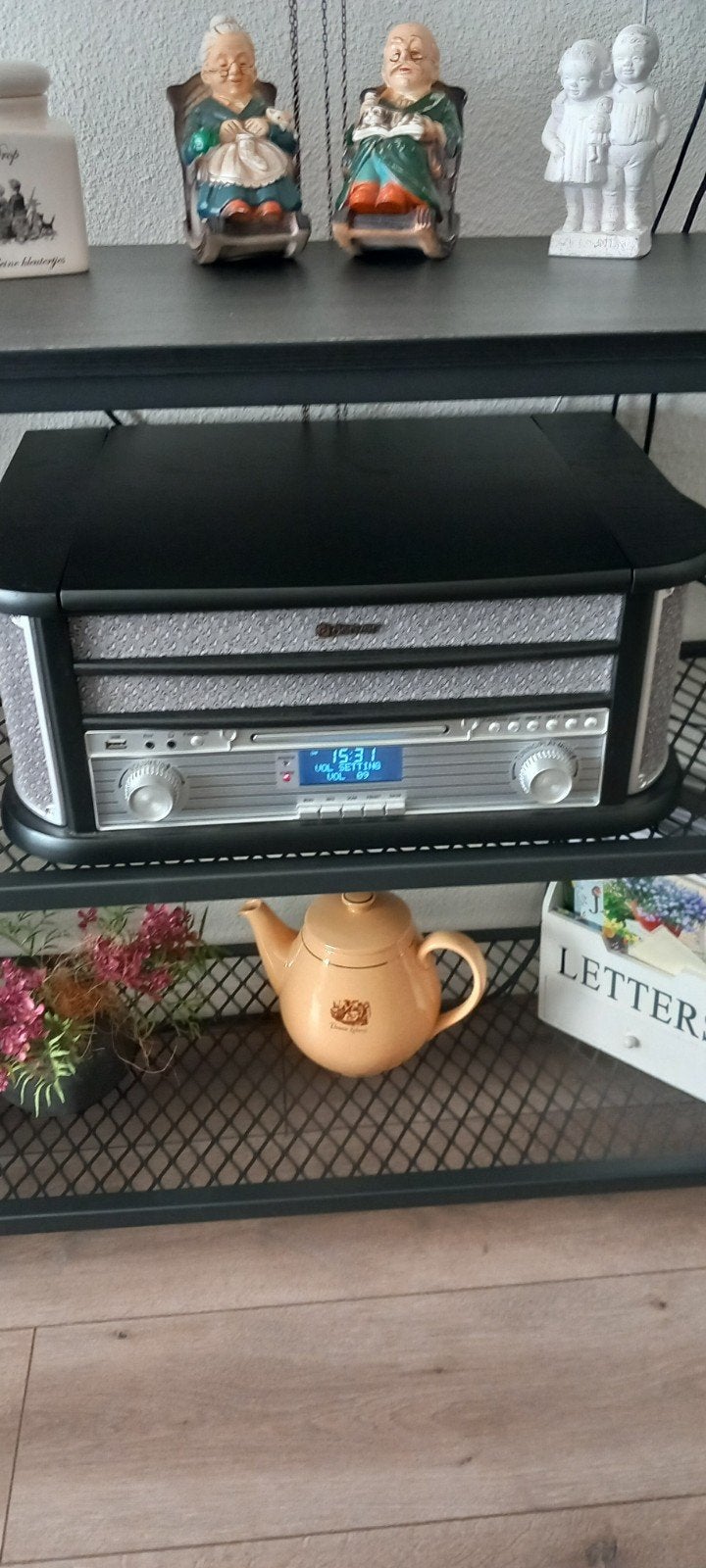 Muziekinstallatie met CD, Radio, USB en Platenspeler, Gebruikt, Microset, Tuner of Radio, Ophalen