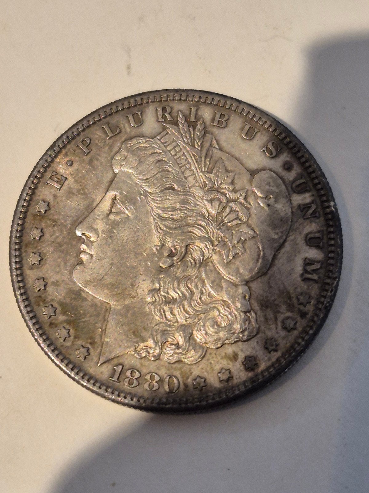 1 zilvere dollar 1880 s, Ophalen of Verzenden, Noord-Amerika, Zilver