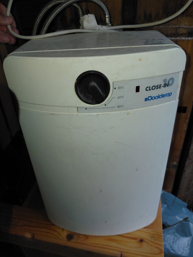 Daalderop elektrische boiler 10 liter, Ophalen, Gebruikt, Boiler, Minder dan 20 liter