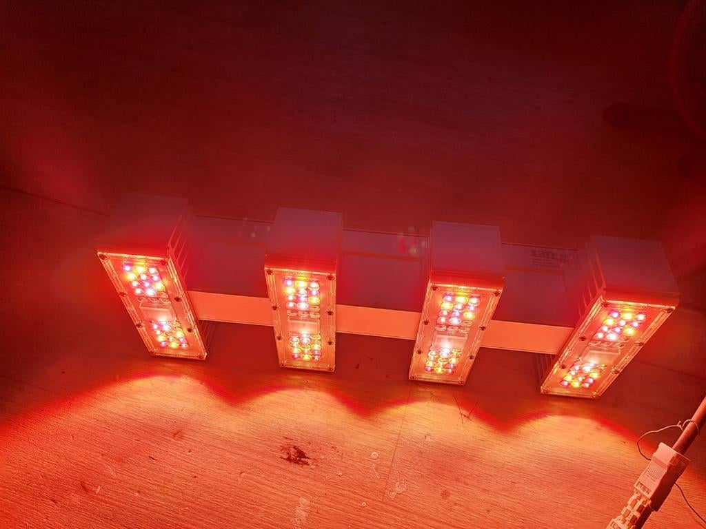 6 LED groei en bloeilampen., Tuin en Terras, Kweekspullen, Zo goed als nieuw, Kweeklamp, Ophalen