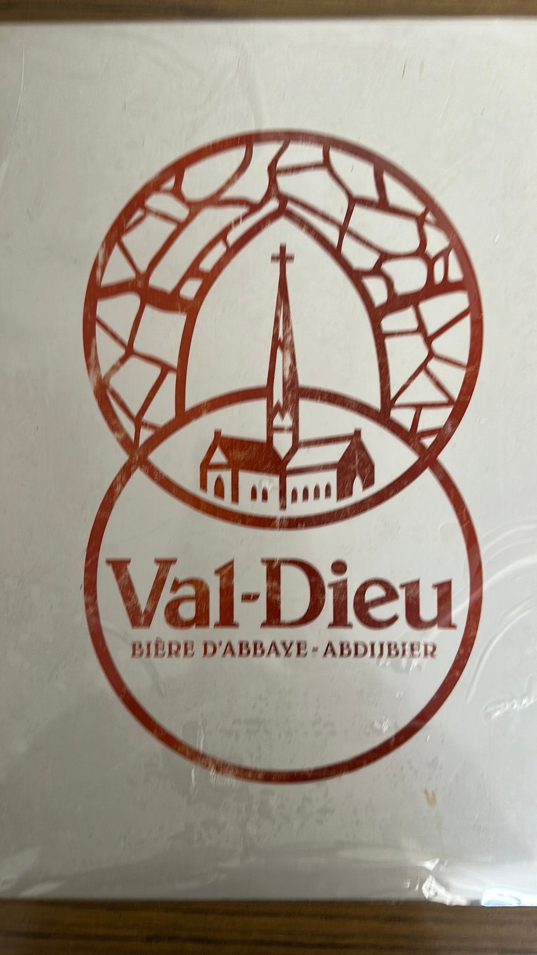 Bier reclame / Val Dieu, Ophalen of Verzenden, Zo goed als nieuw