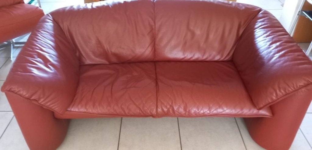leolux 2-zitsbank, Ophalen, Gebruikt, 150 tot 200 cm, Tweepersoons